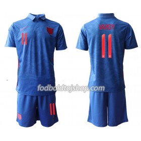 England Vardy 11 Børn Udebane Fodboldsætsæt Euro 2020 S/S (+ Korte bukser)